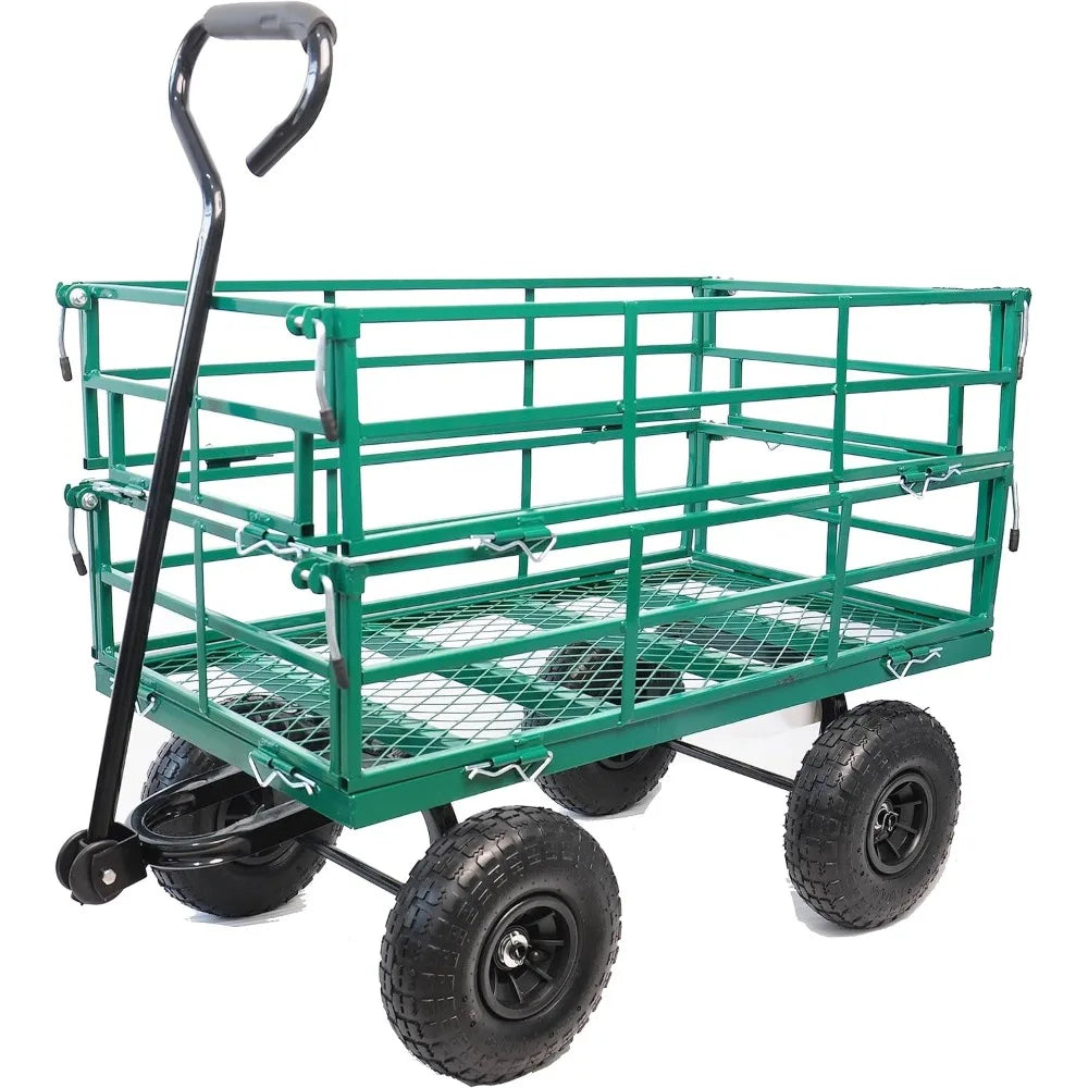 Garden Dump Cart - Large Capacity,