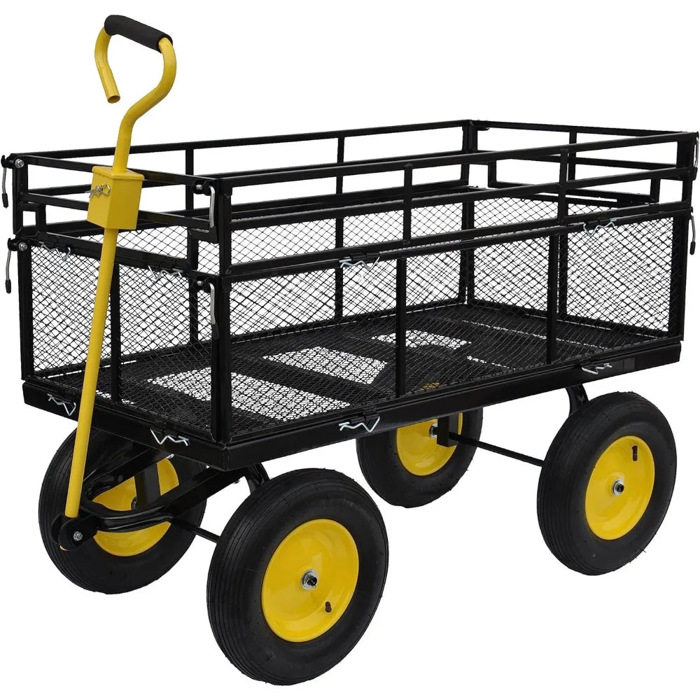 Garden Dump Cart - Large Capacity,