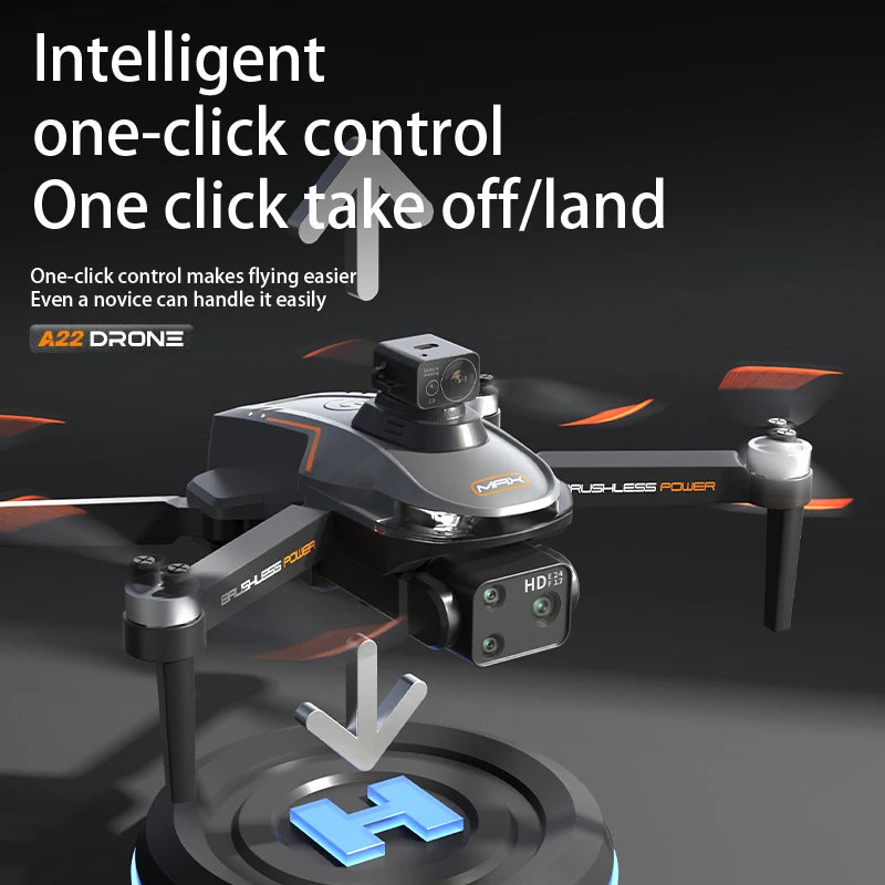 2024 New A22 RC Drone 8K Professional Dual Camera