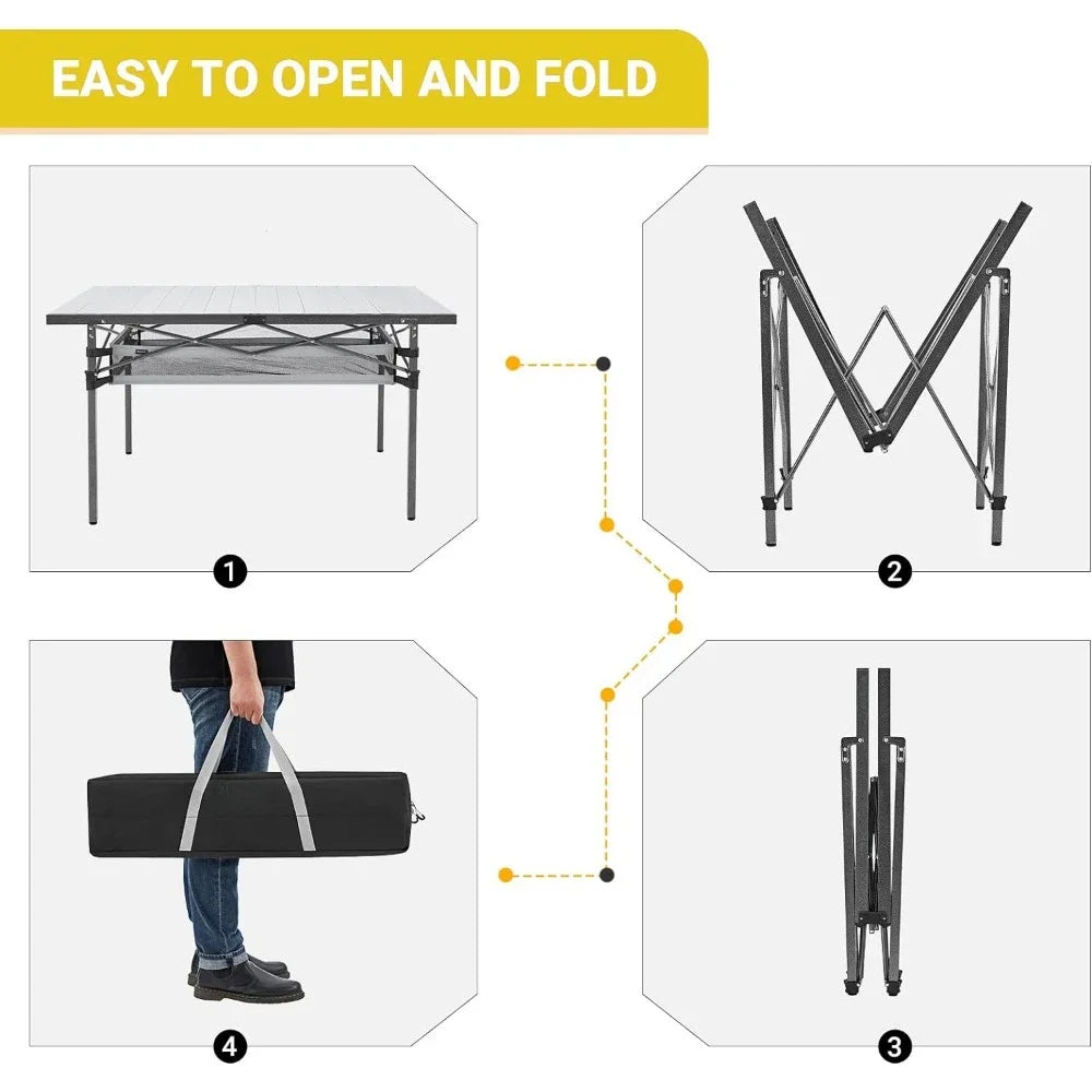 Camping Aluminum Folding Table