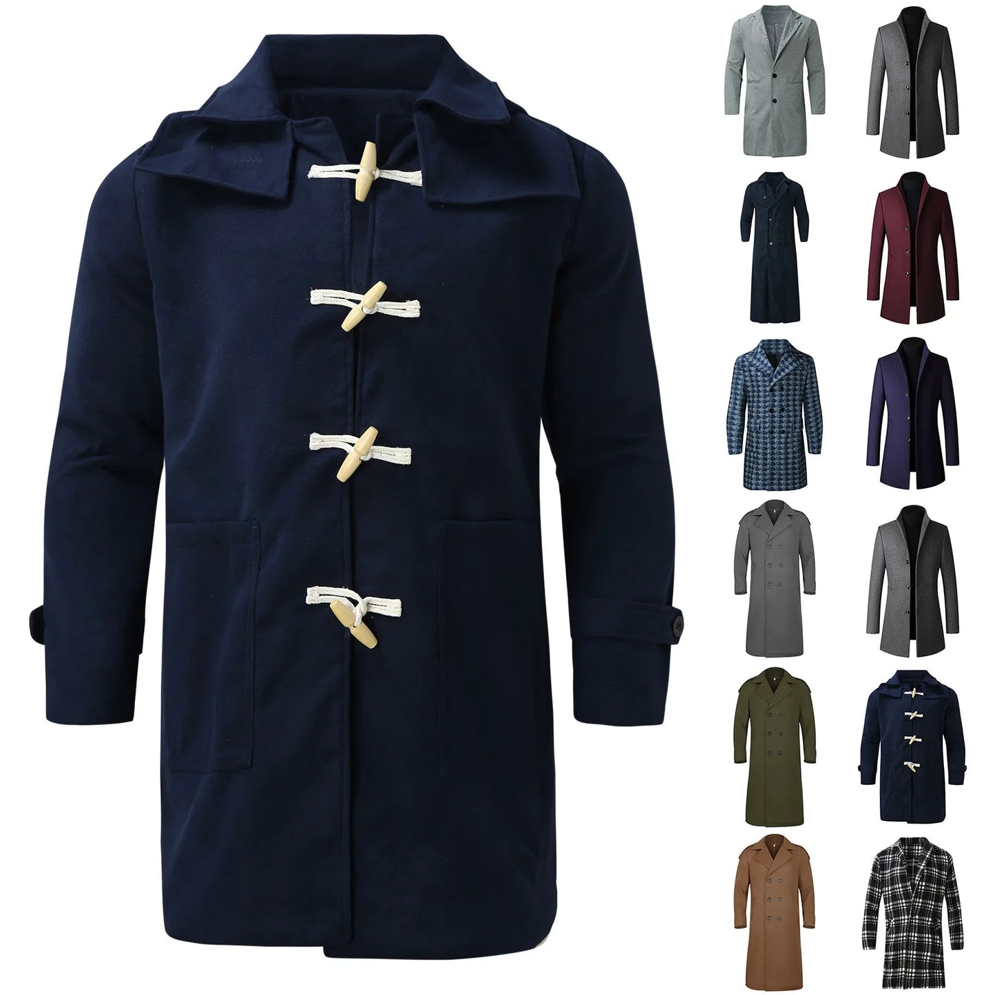 Men Windbreaker Coats