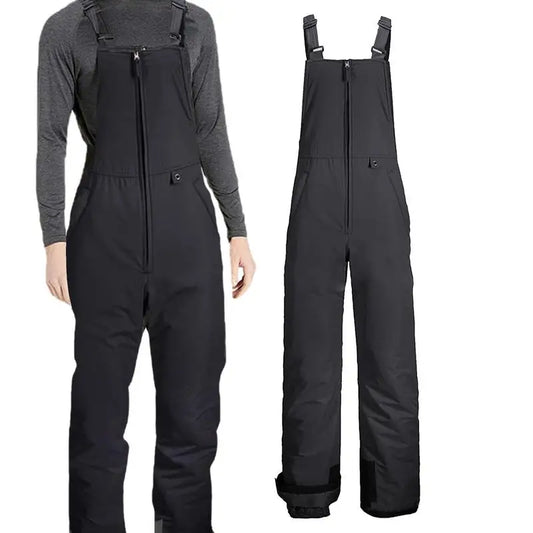 Insulated Ski Pants Overalls Ripstop Warm Insulated Snowboard Overalls