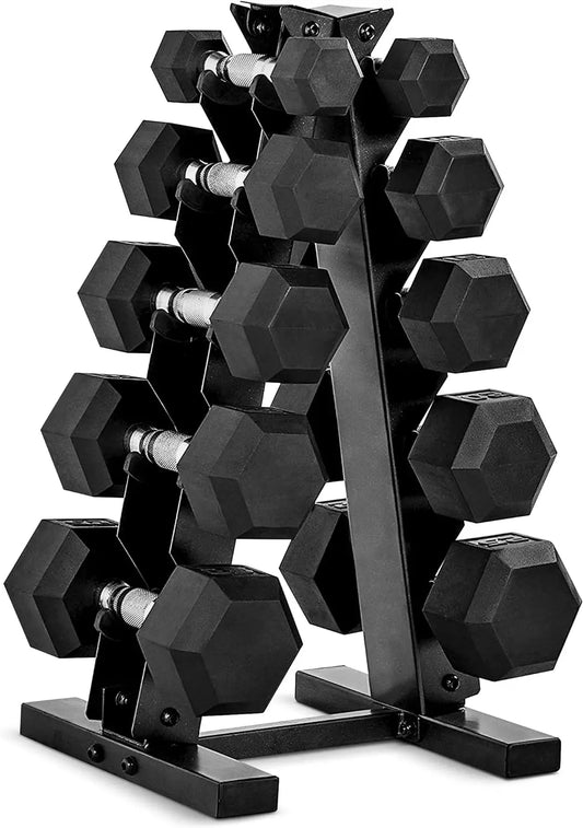 Coated Hex Dumbbell Set