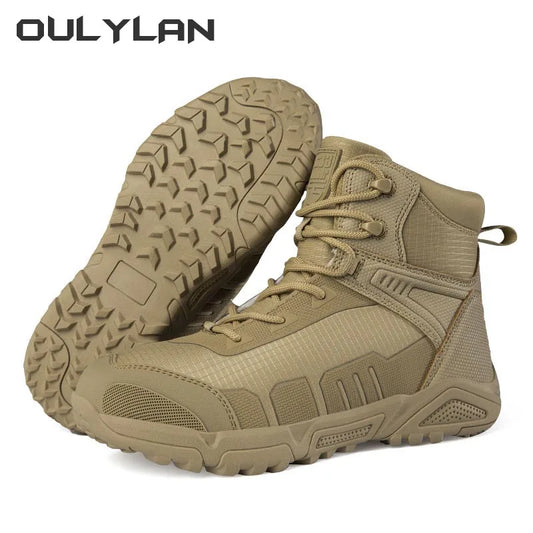 Men's Hiking Desert Boots: Men Special Force, Climbing Shoes, Waterproof Ankle Boots, Men's Work Boots