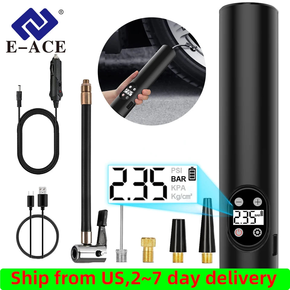 E-ACE Wireless Inflatable Pump Air Compressor