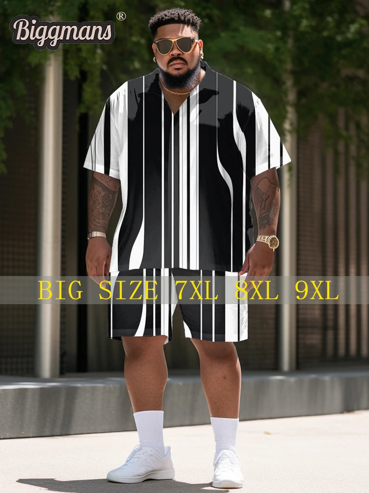 Biggmans Big And Tall Shirt Set For Men'