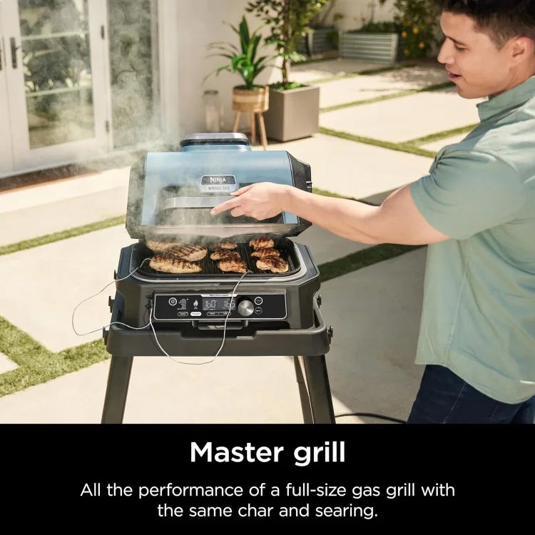 Woodfire Prot Premium XL Outdoor Grill & Smoker, Bluetooth,