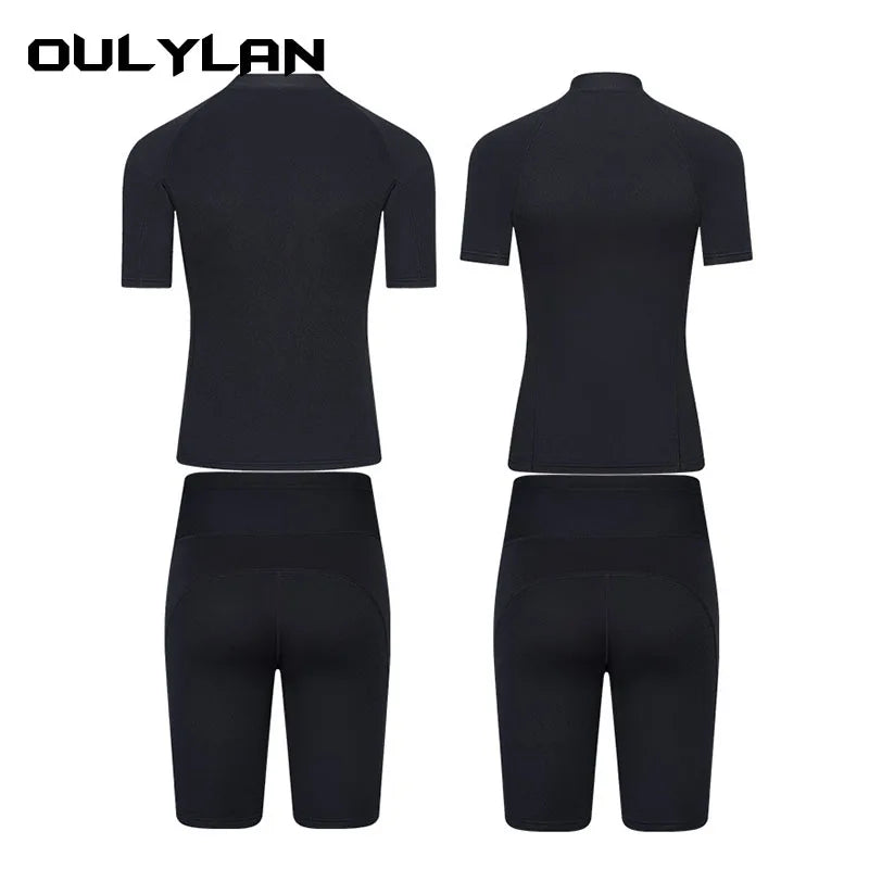 2mm Men Wetsuit Neoprene Diving Suit