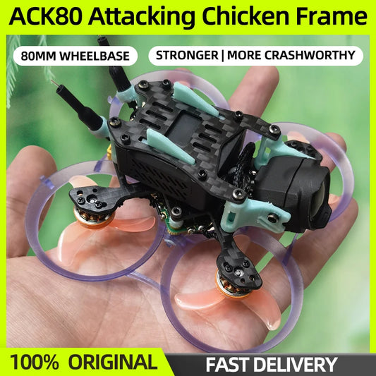 ACK80 Attacking Chicken 2S FPV Drone Frame KIT