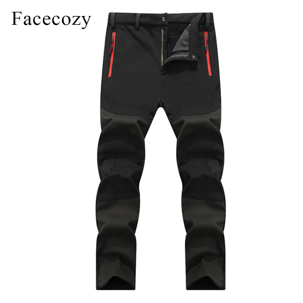 Facecozy Men Softshell  Winter Outdoor Waterproof