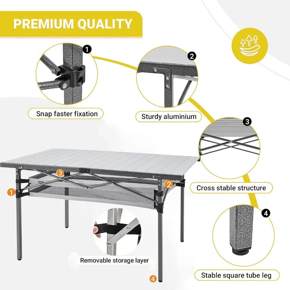 Camping Aluminum Folding Table