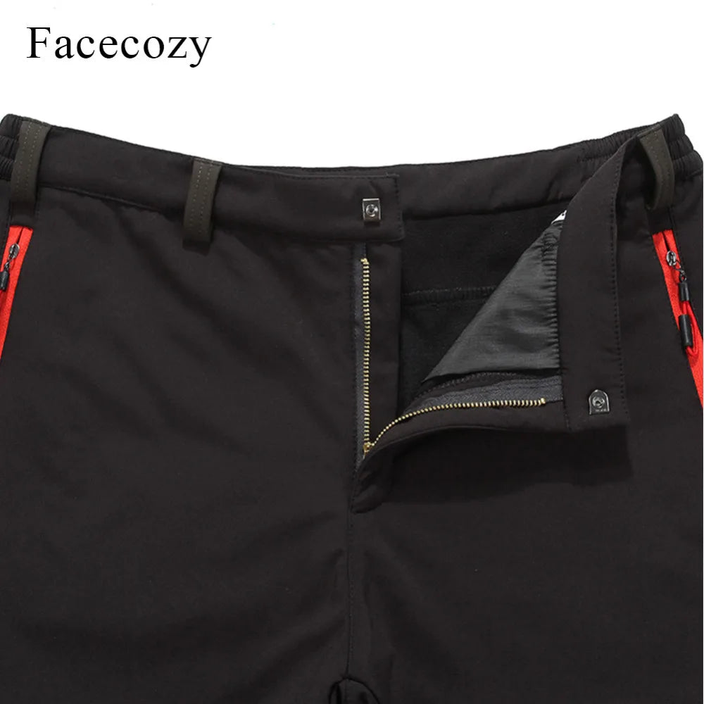 Facecozy Men Softshell  Winter Outdoor Waterproof