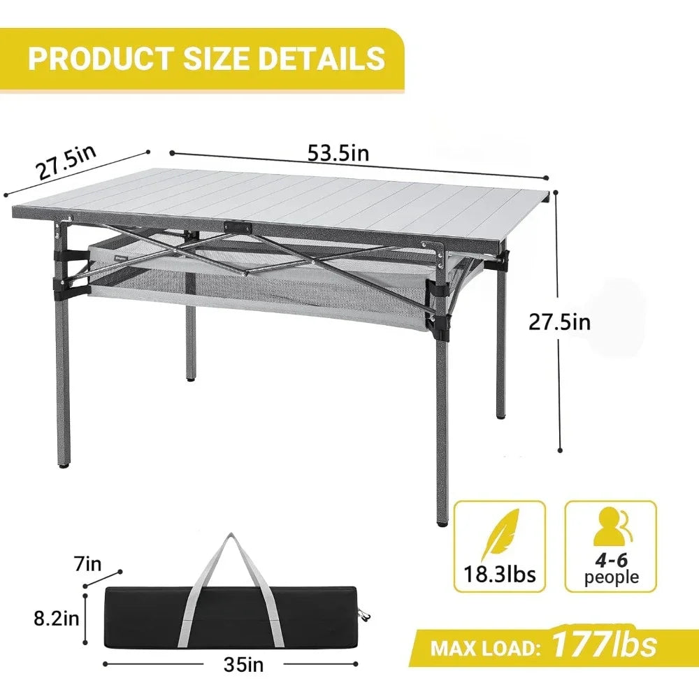 Camping Aluminum Folding Table