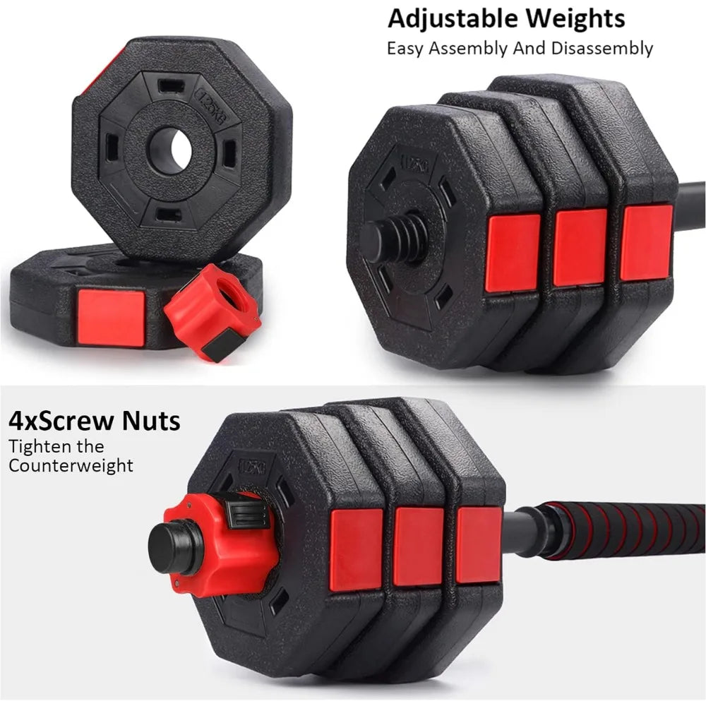 Dumbbells Set, Adjustable Weights